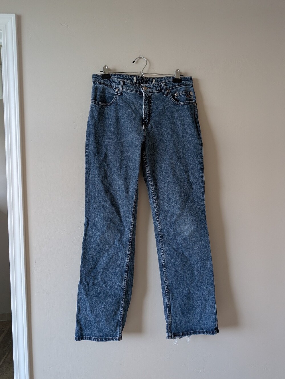 Harley Davidson Women's Straight Blue Jeans Size 12
